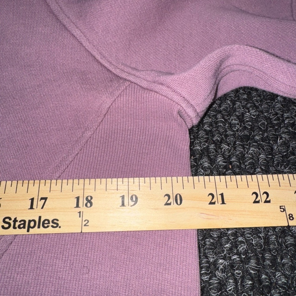Lululemon Scuba Full Zip Jacket Pink XS/S Zip Up Sweatshirt Thumbholes - Picture 9 of 9